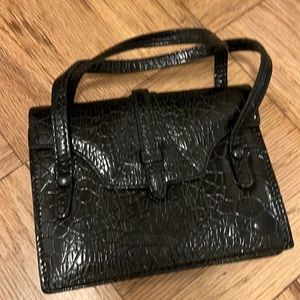 Ronay vintage leather top handle bag